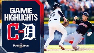 Guardians vs Tigers ALDS Game 3 Highlights 10924  MLB Highlights [upl. by Christel]