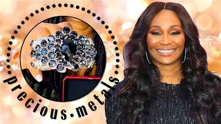 Cynthia Bailey Shows Off Her Stunning Jewelry Collection  Precious Metals  Marie Claire [upl. by Lobell]