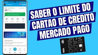 💵 como saber o Limite do Cartão de credito Mercado Pago [upl. by Holmann]