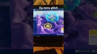 og menu glitch fyp fortnite viral og shorts [upl. by Dnarb]