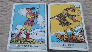 Sota de espadas combinaciones arcanos mayores tarot sotadeespadas combinacionestarot espadas [upl. by Akcimat82]