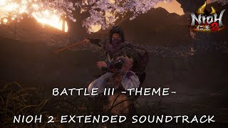 Battle III Theme  Nioh 2 Extended Soundtrack HQ [upl. by Atteve]