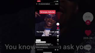 Unforgettable Moments Snoop Doggs Wise Words On Rhyme And Rhythm [upl. by Oijres]