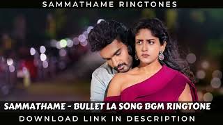 Sammathame  Bullet La Song BGM Ringtone [upl. by Doris308]