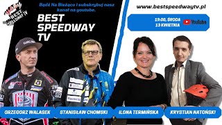 Ilona Termińska Stanisław Chomski i Grzegorz Walasek w magazynie Best Speedway Tv [upl. by Simons832]