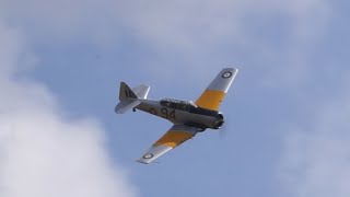 Harvard IIb at Duxford 5th May 2024 [upl. by Ellac]