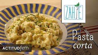 Receta original de pasta corta  Zahie Tellez [upl. by Lyndel]