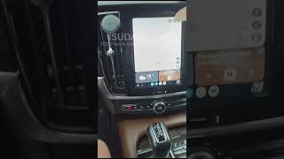 full screen Android auto on Volvo S90 2017  Google Voice Assistance  ISUDAR V2 module [upl. by Asemaj983]