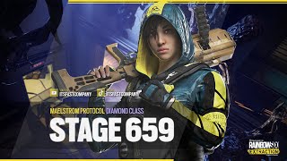 Maelstrom Protocol Diamond Class  Stage 72  150  659  Full Run  Hibana  Rainbow Six Extraction [upl. by Ocirrej]