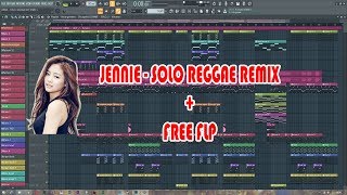 JENNIE  SOLO KOLANA BOY REGGAE REMIX  FREE FLP [upl. by Laurentium]