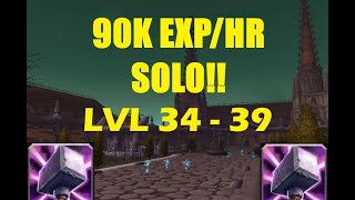 SUPER FAST Solo Leveling Paladin 3439 WoW Classic Season of Discovery [upl. by Canotas]