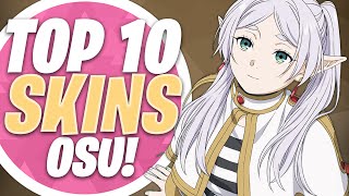 osu Best 10 Skins Compilation 2024 [upl. by Errised281]