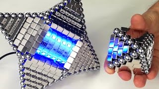 MAGNET STAR  Magnetic LED Lamp  Magnetic Games [upl. by Eissim]