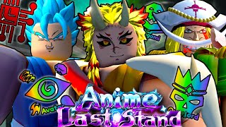 Evolving The NEW OVERPOWERED Tournament Update Units On Anime Last Stand Roblox [upl. by Llewxam]