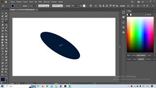 Adobe Illustrator Elips ile Döndürme Şekillerinde Yer Değişimleri [upl. by Terrence]