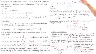 Esters 3 Structure of Fats and Oils [upl. by Nepets]