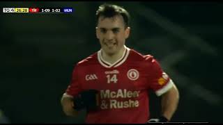 OUTRAGEOUS DARRAGH CANAVAN GOAL  TYRONE V MONAGHAN  2024 FOOTBALL LEAGUE [upl. by Aivilys]