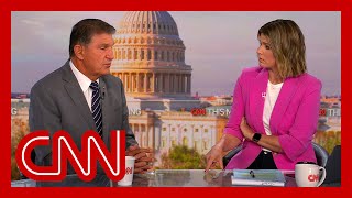 CNN asks Manchin if he would consider being Harris VP See his answer [upl. by Ahsin260]