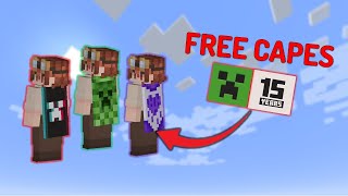 Free 3 Capes In Minecraft amp How To Get Them [upl. by Anaoj771]