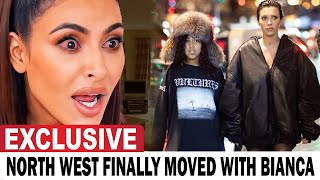 North West Finaly Leave Her Mom Kim K AND Move With BIANCA CENSORI [upl. by Kahaleel]