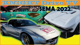 Every Corvette at SEMA 2022  EV Conversion  All GENS [upl. by Devol]