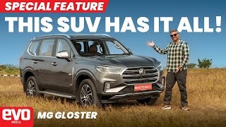 MG Gloster has everything that an SUV needs  Branded Content  evoIndia [upl. by Lorelei242]