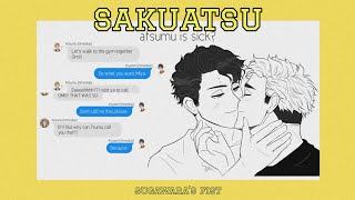 atsumu is sick  sakuatsu fluff  confession [upl. by Katsuyama]