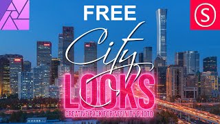 FREE City Looks  Affinity Photo Tutorial [upl. by Beckett]