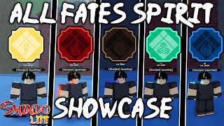 Shindo Life All Fates Spirit Spawn Location And Showcase [upl. by Eehc9]