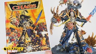 How To Paint Abaddon The Despoiler in a RETRO 2nd Edition style  Chaos Space Marines  Black Legion [upl. by Syck]