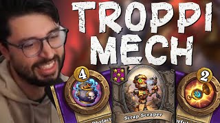 TROPPI MECH  Hearthstone Battlegrounds Ita [upl. by Enileme]