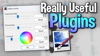 5 Really Useful Plugins for PaintNET [upl. by Blanc113]