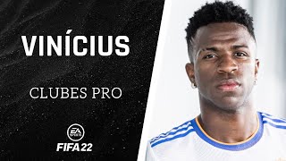 ⚽ FIFA 22  Cómo hacer a VINÍCIUS en CLUBES PRO ✔️ [upl. by Renner]