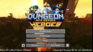 The Best ModPack in 2024 Dungeon RPG Series Heros [upl. by Ammadas]