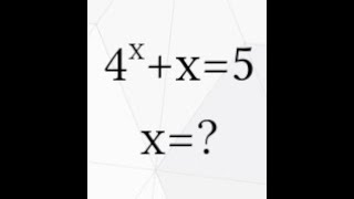 Math olympiad problem  this trick is best to solve exponential equation profreginaldomoraes [upl. by Friedman270]