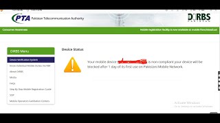 PTA Non Compliant issue  How to Approve Device from PTA [upl. by Ecniuq713]