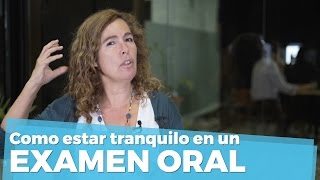 12 Trucos para estar tranquilo en tu examen oral [upl. by Armillda122]