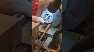 chambering a bartlein barrel in 6mm ppc for a bat action on a grizzly g4003g lathe part 2 [upl. by Darees947]