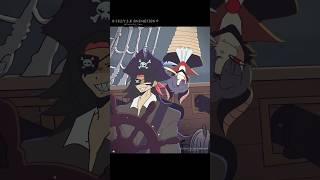 Sailor Man animationmemeHalloween oc Captain Jack amp Bitle Bat halloweentrendalightmotion [upl. by Ydarg]