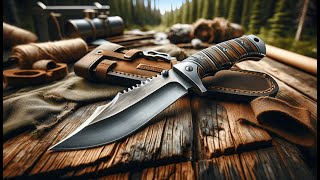 🗡️ Fubinaty Small Chef Knife 4 Inch Table Meat Knife  Best Bowie Knife 🗡️ [upl. by Chrisoula]