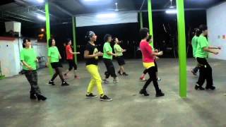 CHUN MENG line danceBM Leong 春梦 [upl. by Onaivlis]