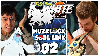 WHERE IS MY LEGENDARY  POKEMON WHITE 2 NUZLOCKE SOUL LINK FT CDAWGVA 02  CAEDREL PLAYS [upl. by Eulalee]