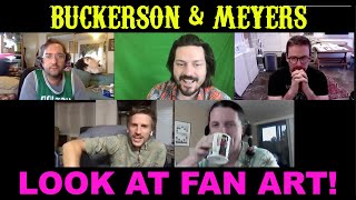 WKUK Buckerson amp Meyers Look at Fan Art [upl. by Ubana]