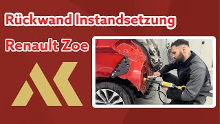 Renault Zoe  Rückwand Instandsetzung [upl. by Attenreb]