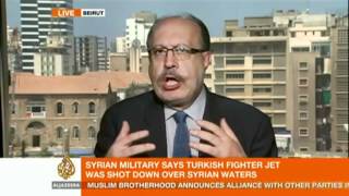 Joseph Kechichian speaks on Syrias shooting down of Turkish warplane [upl. by Nierman]