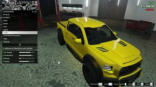 GTA Online Casino Vapid Caracara 4x4 Customization [upl. by Branca]