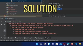 How to fix Android Studio Failed to apply plugin comandroidinternalapplication  Flutter [upl. by Eshelman]