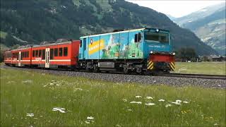 Service Trains on the Zillertalbahn June 2023 [upl. by Edie]