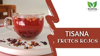 Prepara tu TISANA de FRUTOS ROJOS té de frutas tips y recetas con tisana BlancaKuxtal 🍓 [upl. by Fleta]