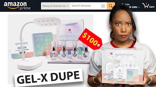 I Tested the MOST EXPENSIVE GelX DUPE on Amazon [upl. by Annawit]